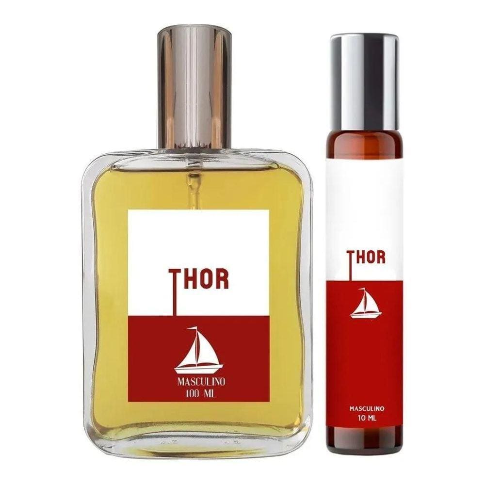 Kit Perfume Thor 100Ml + Roll On 10Ml - Masculino