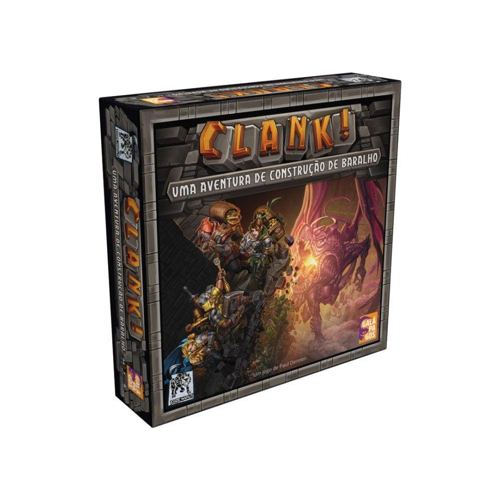 Clank! Uma Aventura de Construção de Baralho Jogo de Tabuleiro Galapagos CLK001