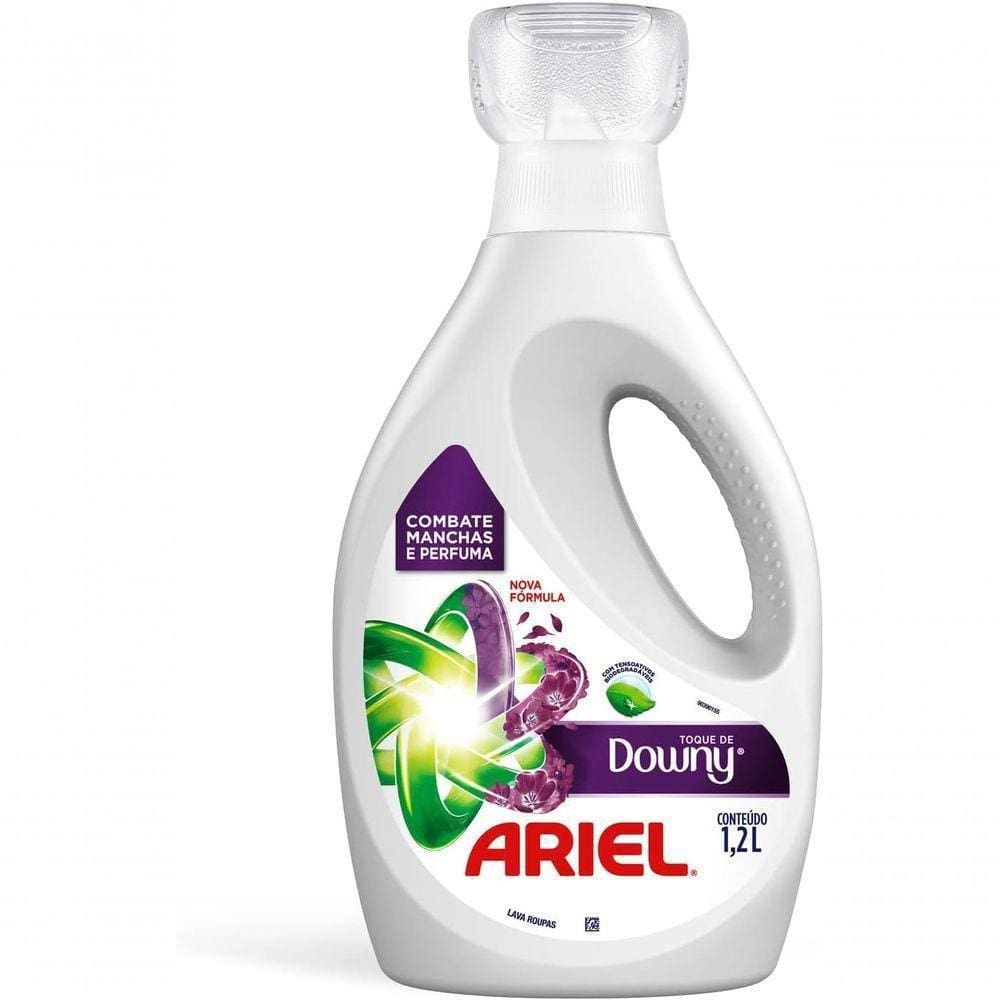 Lava-roupas Concentrado Toque De Downy Ariel Frasco 1,2l