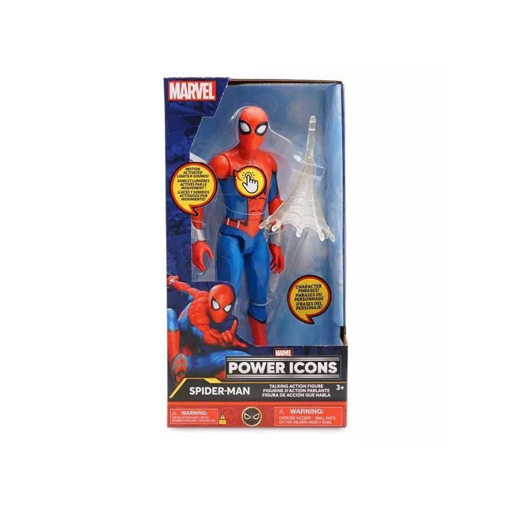 Boneco Homem Aranha Com Sons 25Cm