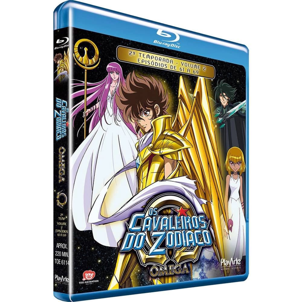Cavaleiros do Zodíaco Ômega - 2 Temp. Vol. 2 Blu ray