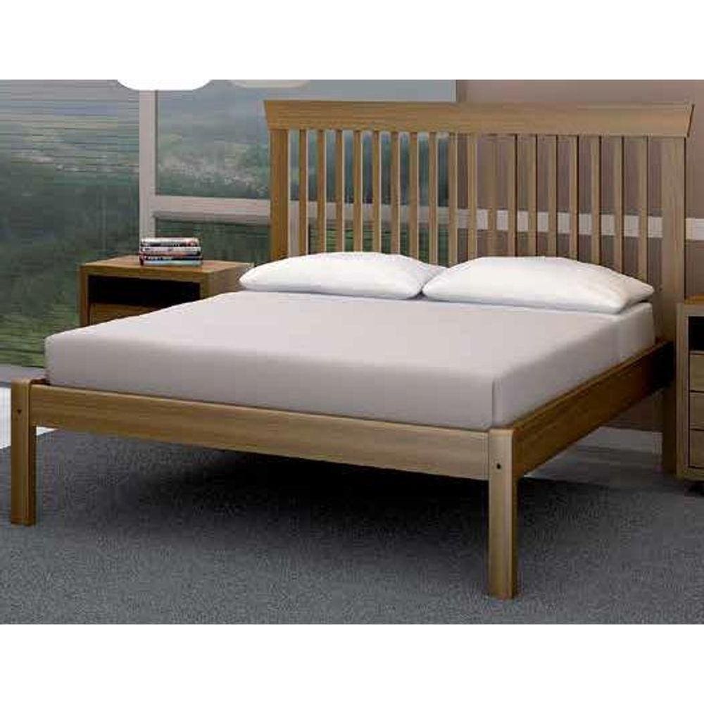 Cama de Casal King Size Ripada 1,95 x 2,05 - Móveis de Gramado