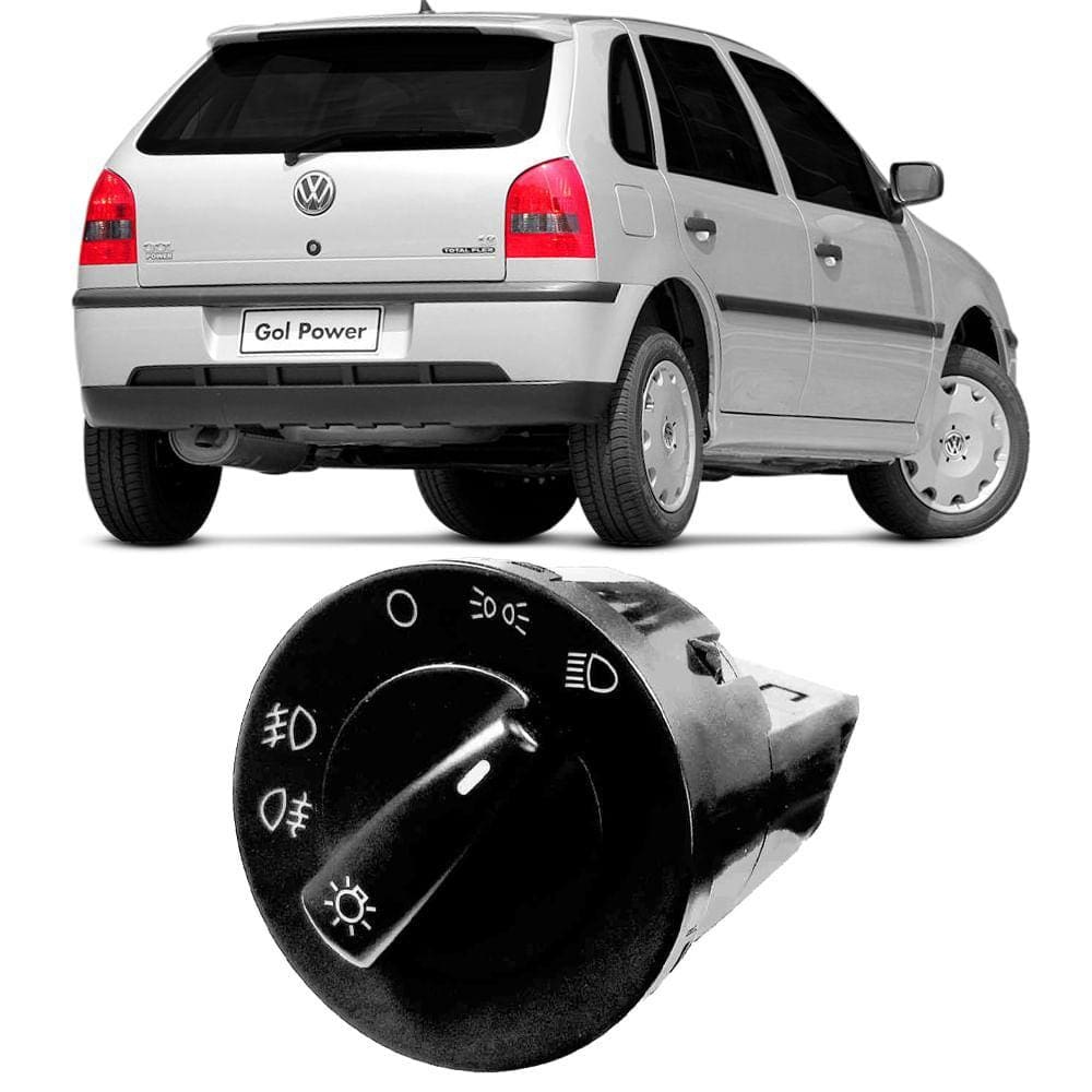 Interruptor Farol de Milha Lanterna Traseira Gol G3 G4 Golf