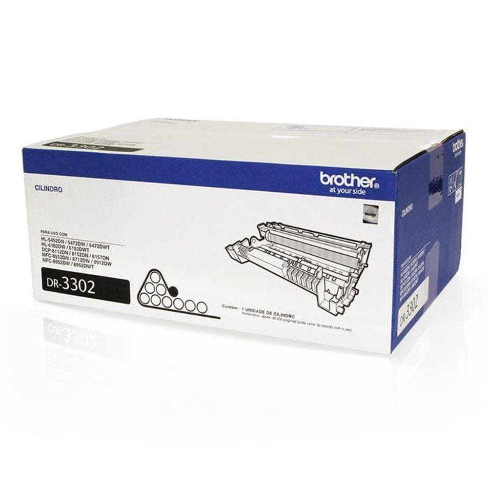 Cilindro Brother De Impressao A Laser Dr-3302