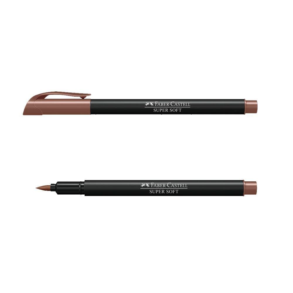 Canetinha Hidrográfica Faber Castell Supersoft BrushPen
