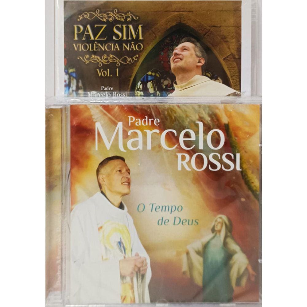 DVD Padre Marcelo Rossi –Paz Sim, Violência Não, Volume 1+Cd