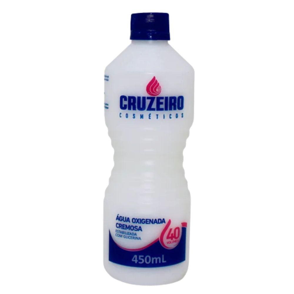 Água Oxigenada Cremosa 40 Volumes 450ml - CRUZEIRO COSMÉTICOS