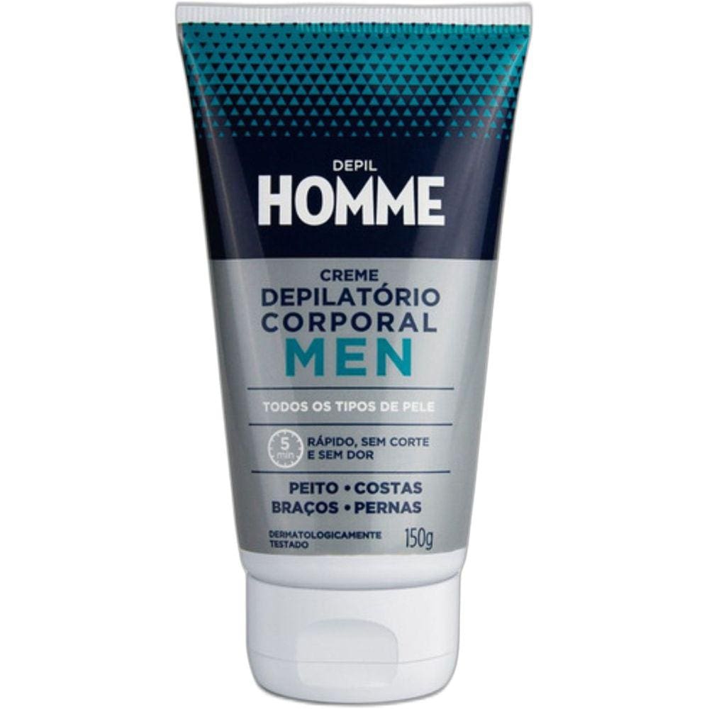 Creme Depilatório Corporal Men 150g - DEPIL HOMME