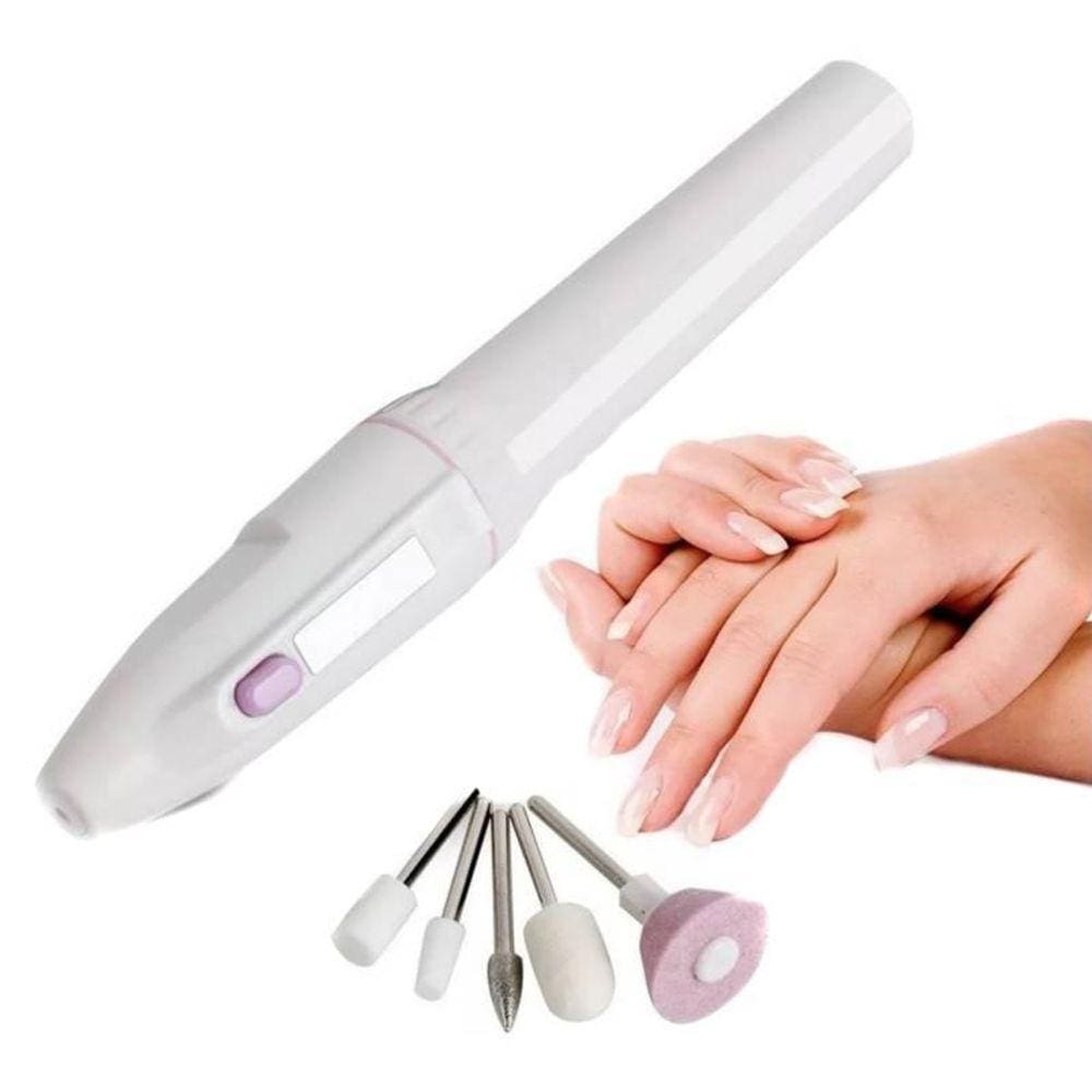 Mini Polidor De Unhas Elétrico Caneta Manicure Lixa Elétrica
