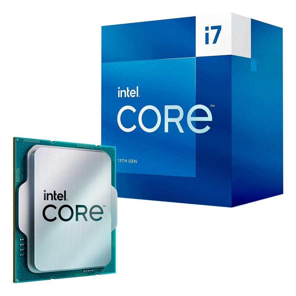 Processador Intel Core I7-13700, 2.1GHz (5.2GHz Turbo), LGA1700, 30MB Cache, 13ª Ger. - BX8071513700