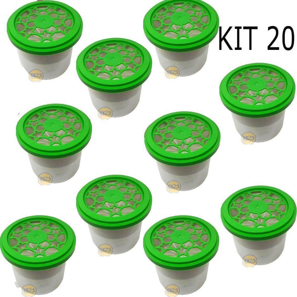 Kit 20 Anti Fungo Mofo Odor Desumidificador Armarios Cozinha