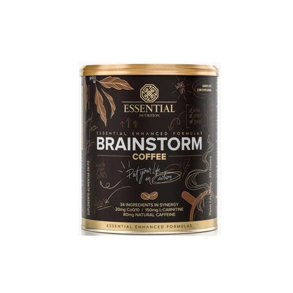Brainstorm Coffee 186g - Sabor: Café com Especiarias