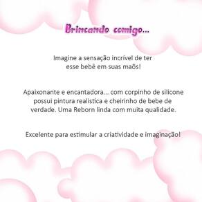 Bebe Reborn Realista Pandinha Loira Itens Bolsa Maternidade