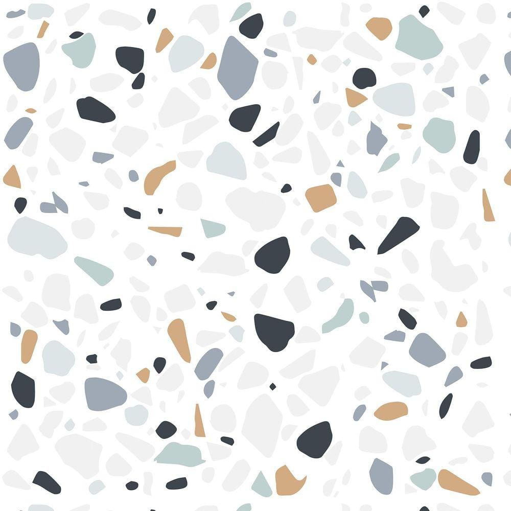 Kit 6 Rolos Papel De Parede Adesivo Granilite Colorido 3,0M