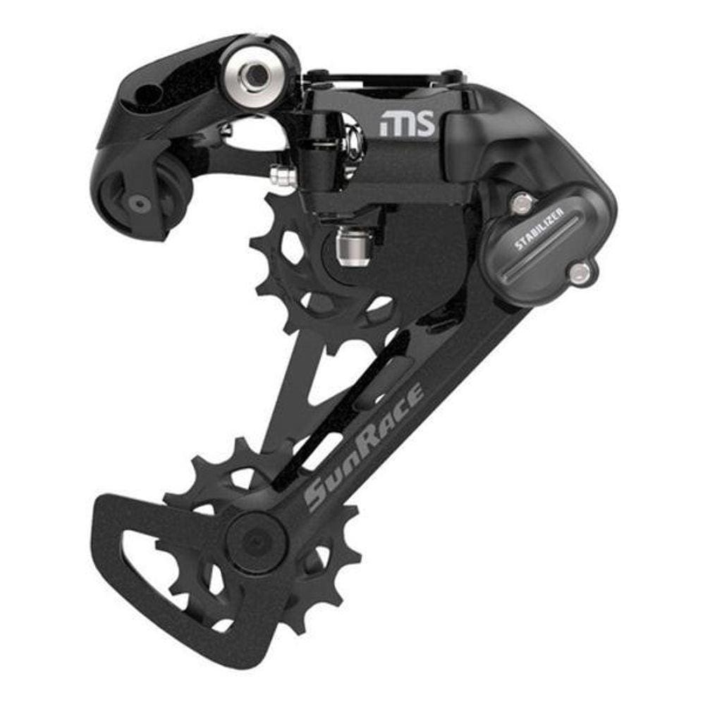 Cambio Traseiro Sunrace 10/11 Velocidades 51D Ms300 Preto