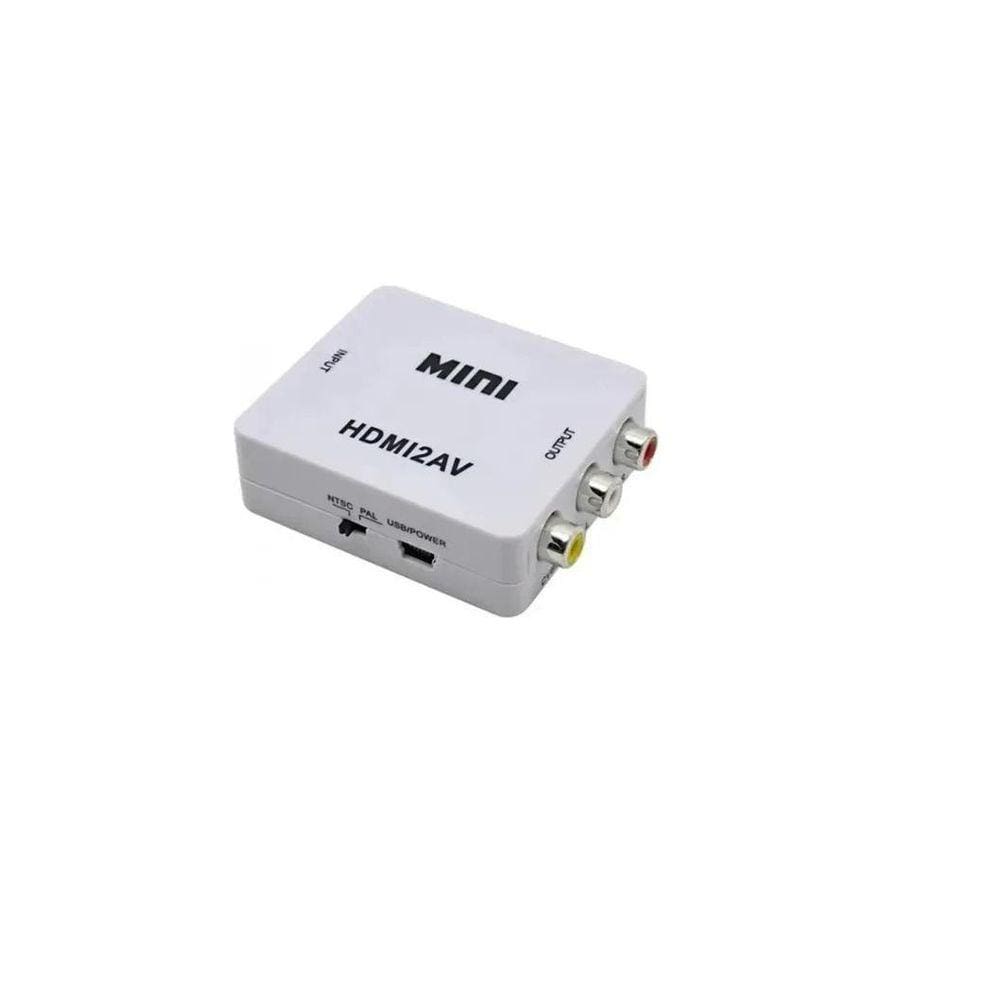 Adaptador Conversor Hdmi 2 Av Le-4113 Atacado