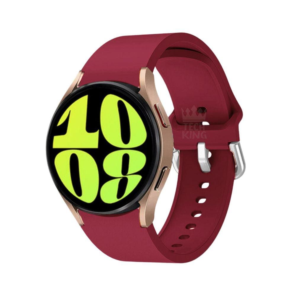 Pulseira Silicone Curvada Para Galaxy Watch6 44Mm Lançamento