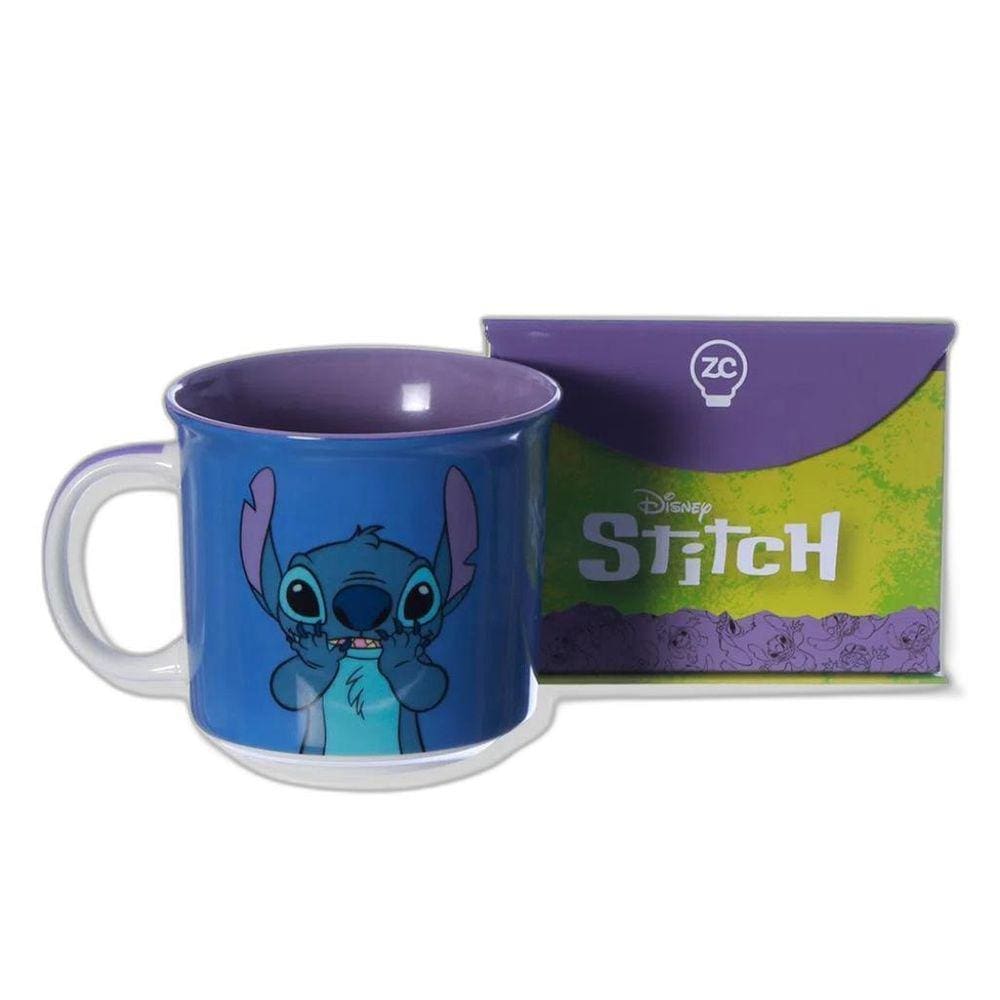 Caneca Tom Stitch Disney 350Ml Zona Criativa