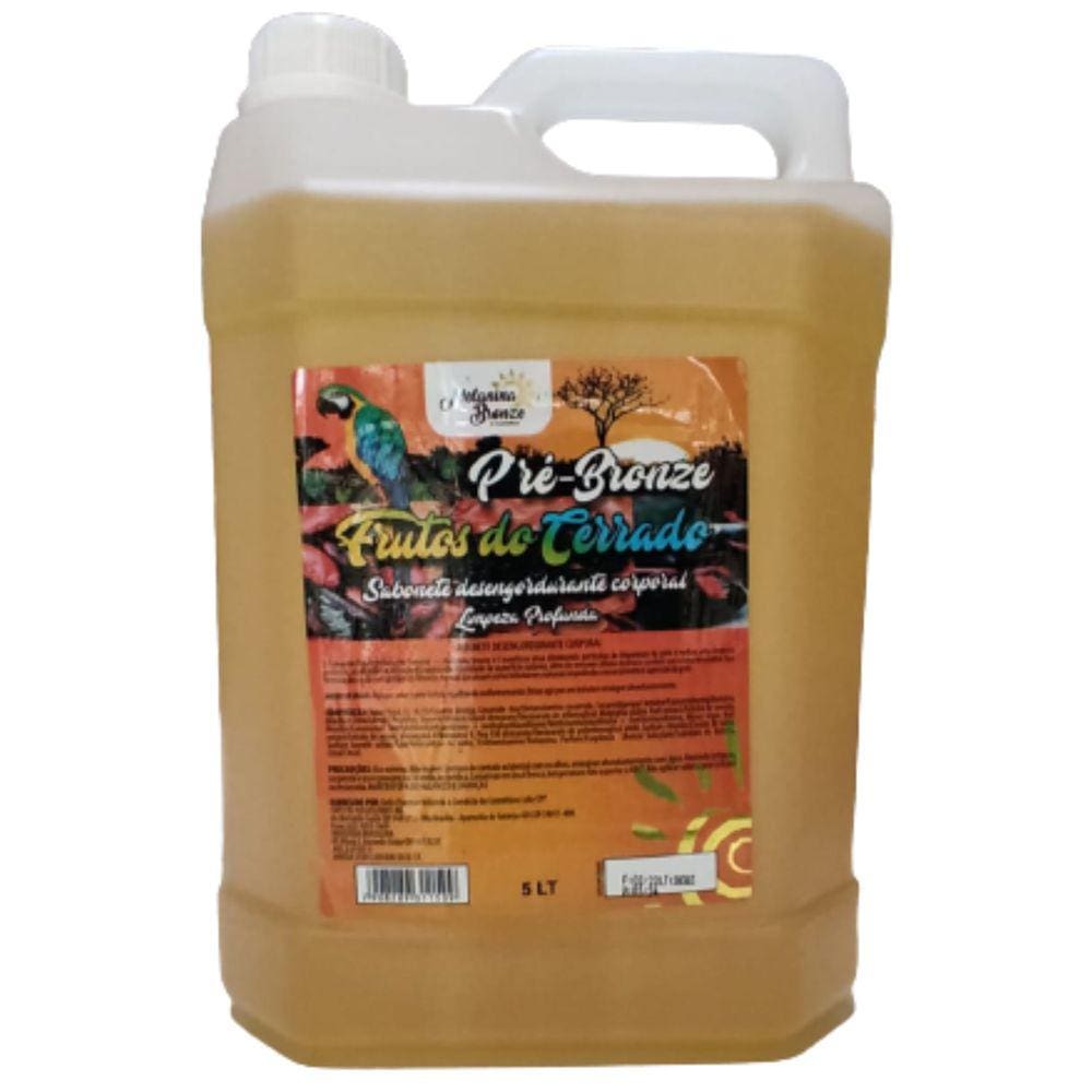 Sabonete Pré-Bronze Frutos do Cerrado 5lt - MELANINA COSMÉTICOS