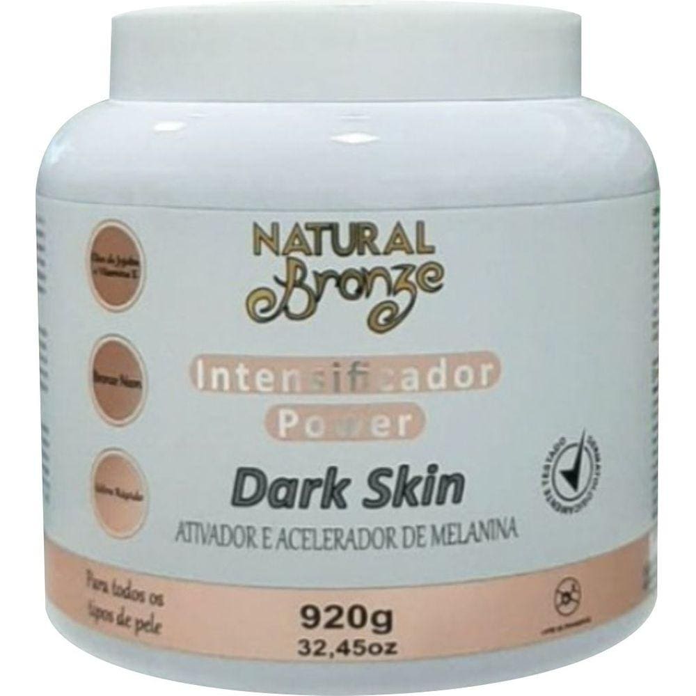 Intensificador Power Dark Skin 920g - NATURAL BRONZE COSMÉTICOS