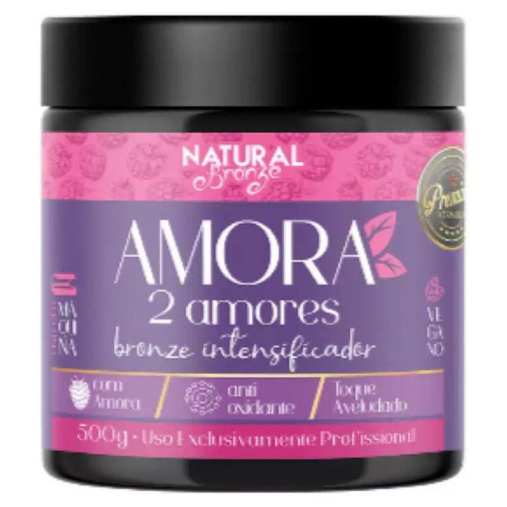 Intensificador Amora 2 Amores 500g - NATURAL BRONZE COSMÉTICOS