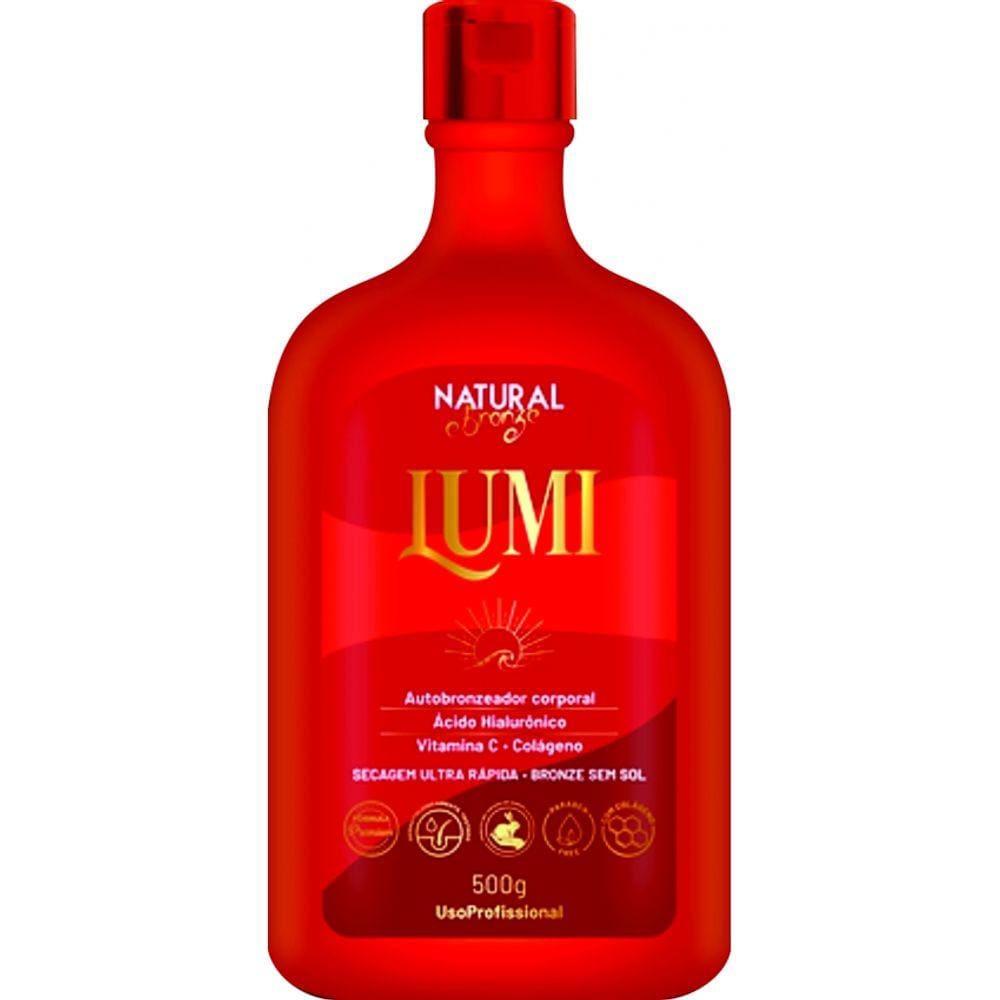 Autobronzeador Corporal Lumi 500ml - NATURAL BRONZE COSMÉTICOS