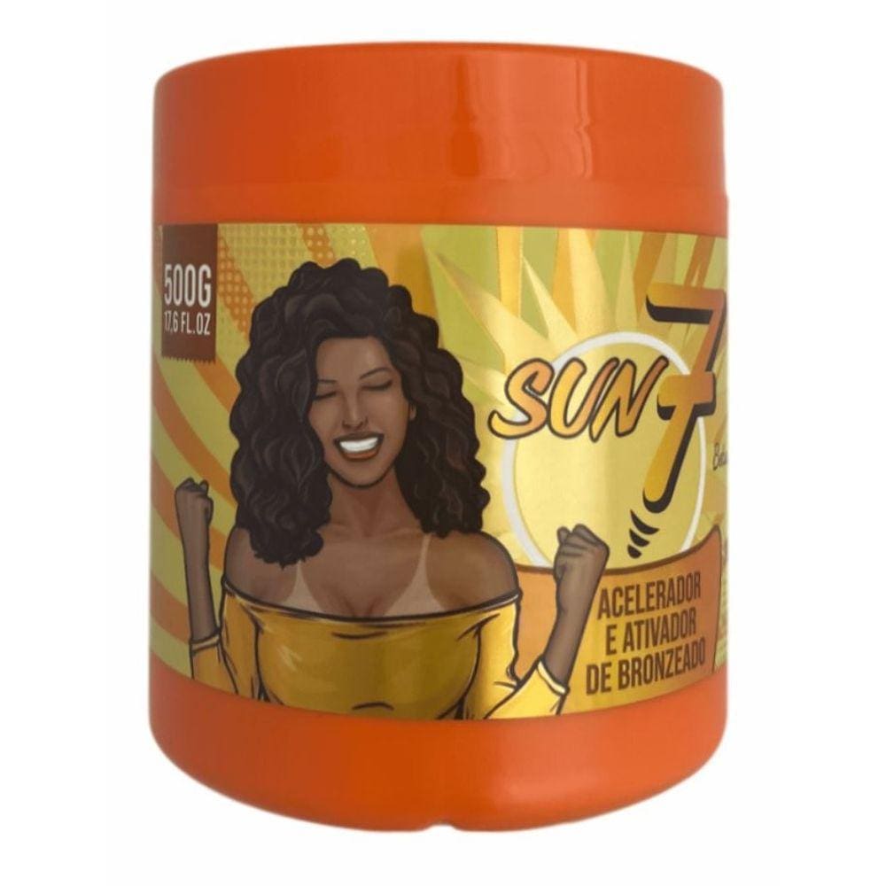 Sun 7 Acelerador e Ativador de Bronzeado 500g - DUOTRATO COSMÉTICOS