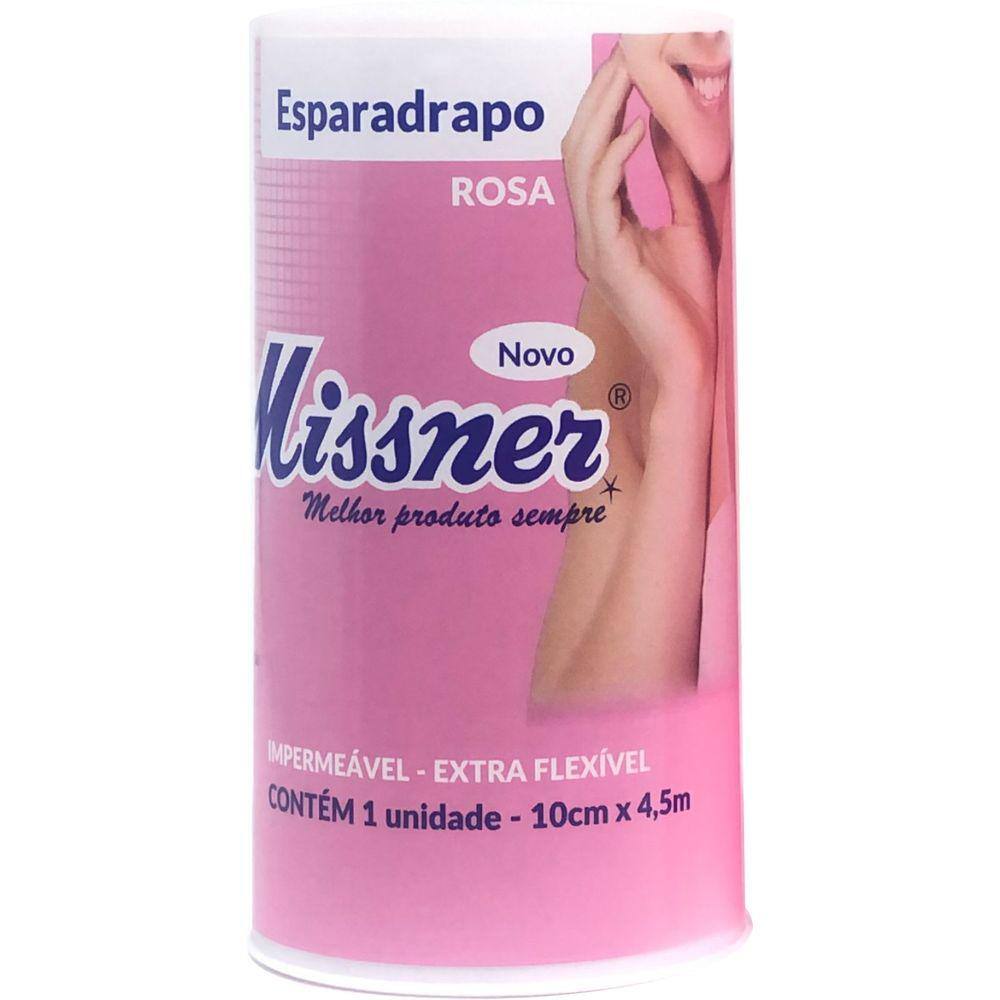 Esparadrapo Impermeável Rosa 10cm x 4,5cm - MISSNER