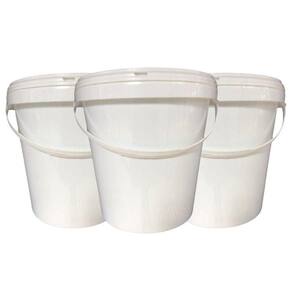 Balde 3.6L Para Dar Leite Para Bezerros - 3 Pçs
