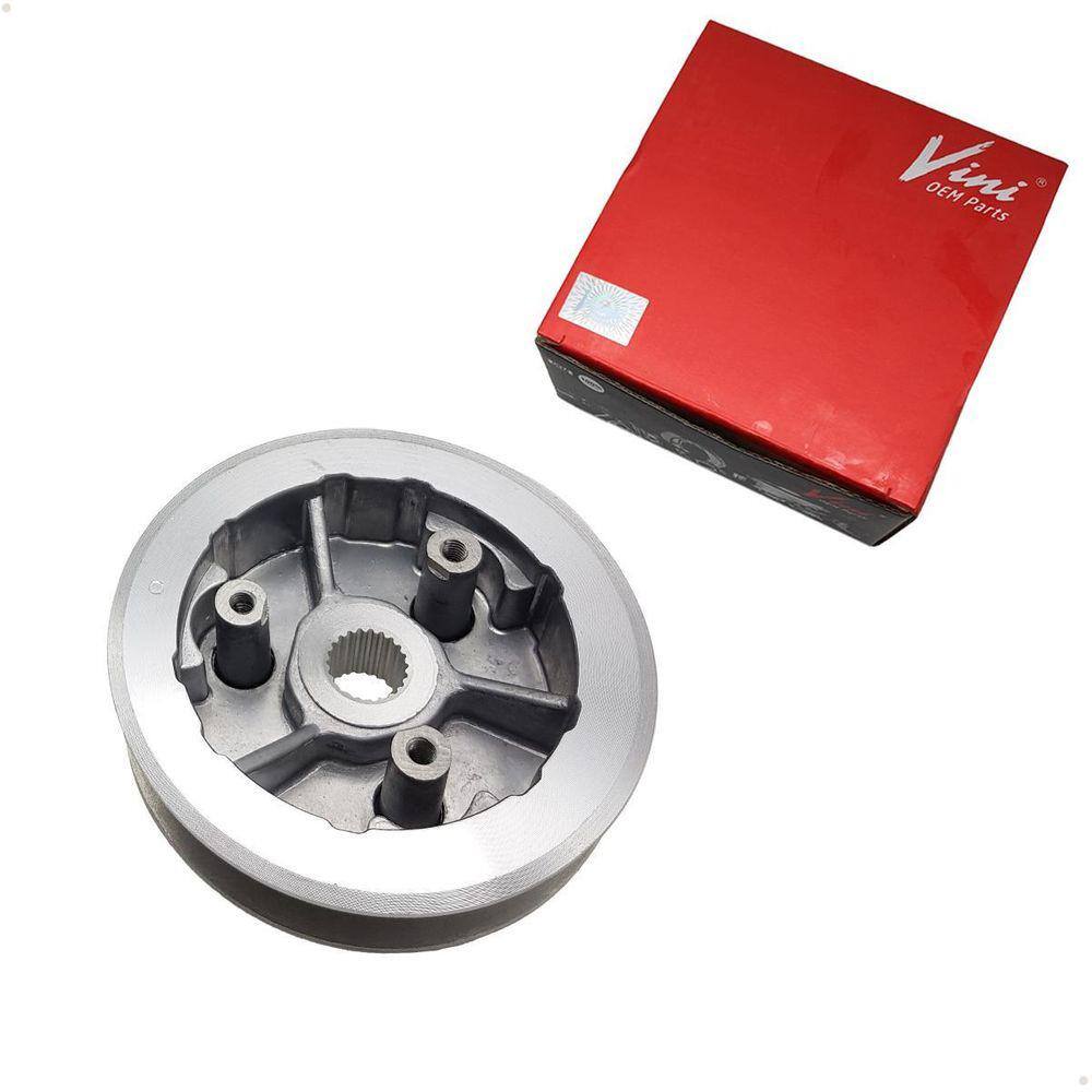 Kit Cubo Plato Embreagem Cg Titan Fan Start 160 Nxr Bros 160