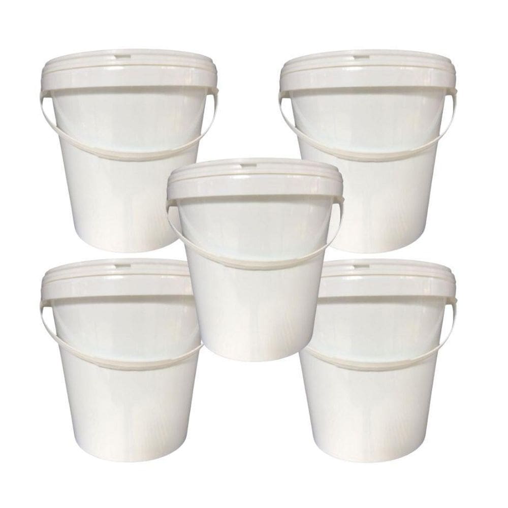 Pote P Mantimentos De Plastico 3L - 5 Pçs