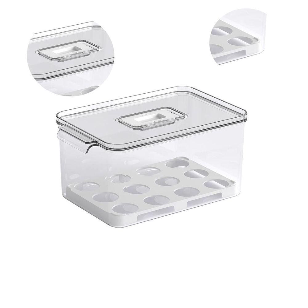 Organizador de Ovos 24 Unidades p/ Geladeira Dry 3,2L Coza