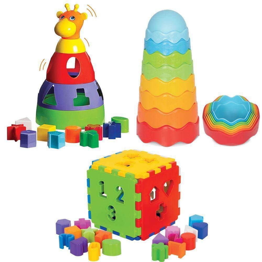 Brinquedo educativo rola rola mini carlu brinquedos | Extra