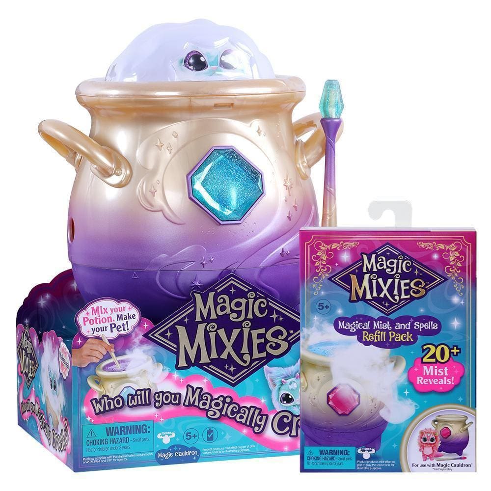 Caldeirão Magic Mixies com Varinha e Criatura Interativa