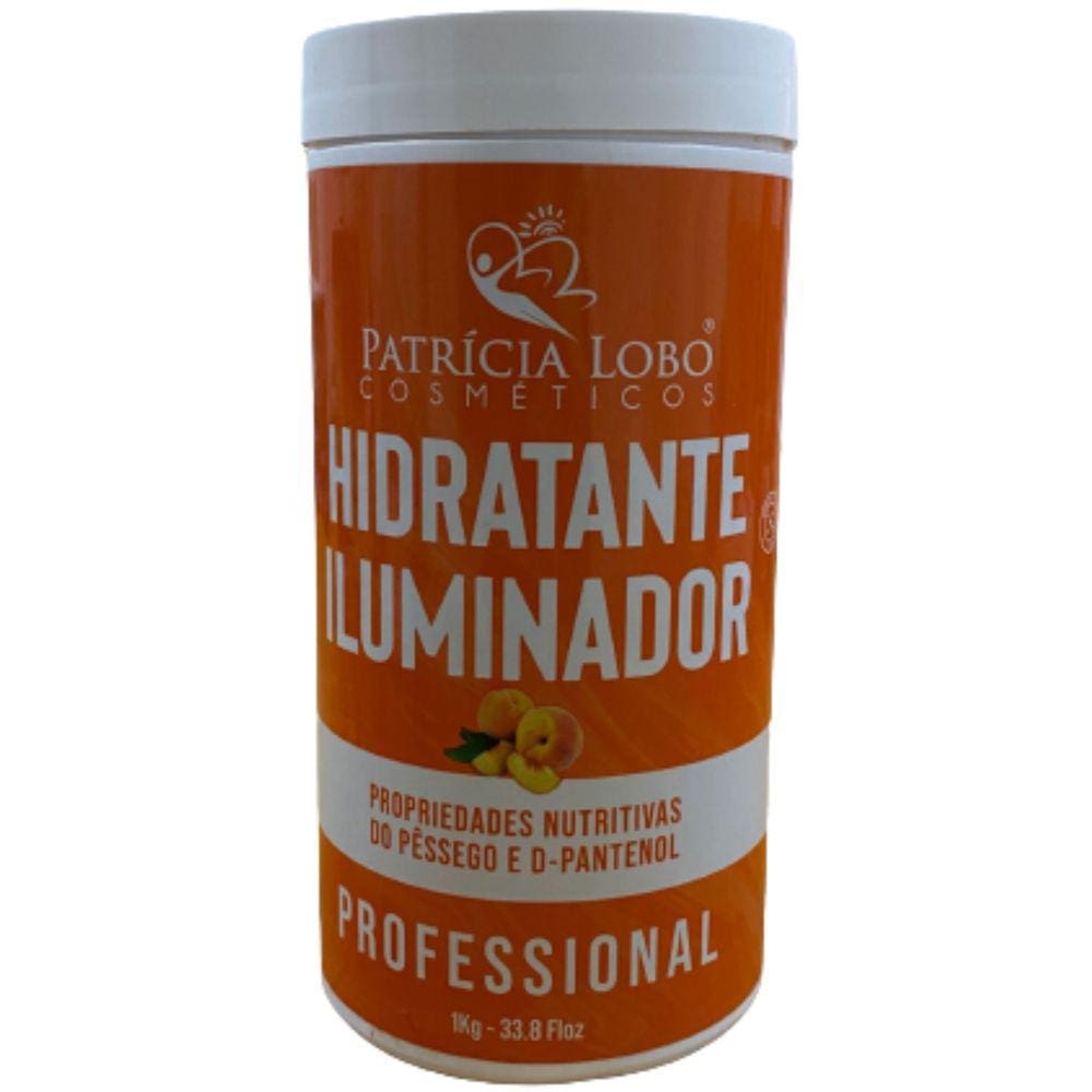 Hidratante Iluminador Pêssego 1Kg - PATRÍCIA LOBO COSMÉTICOS