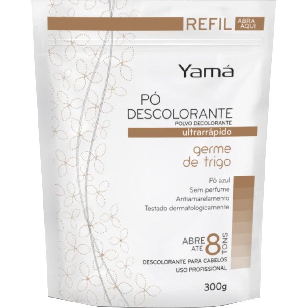 Pó Descolorante Germe de Trigo 300g - YAMÁ COSMÉTICOS