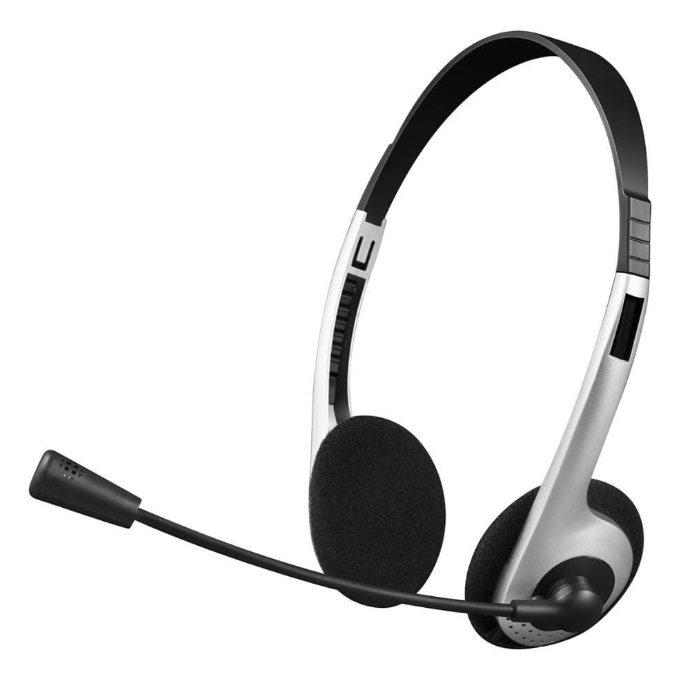 Fone de Ouvido C3 Tech PH-01SI - com Microfone e Controle de Volume - Conector P2 - Prata
