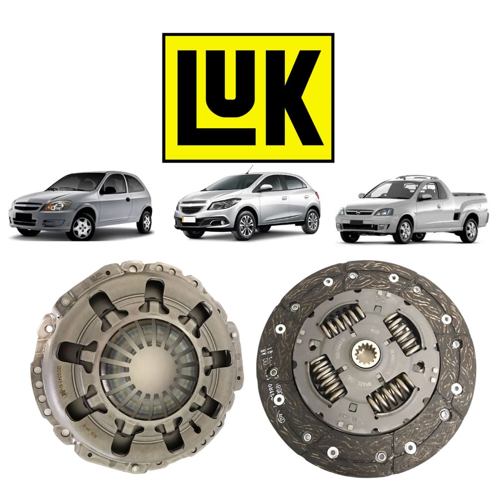 Kit Embreagem Disco + Platô Luk Chevrolet Montana 1.4 2007 A 2020