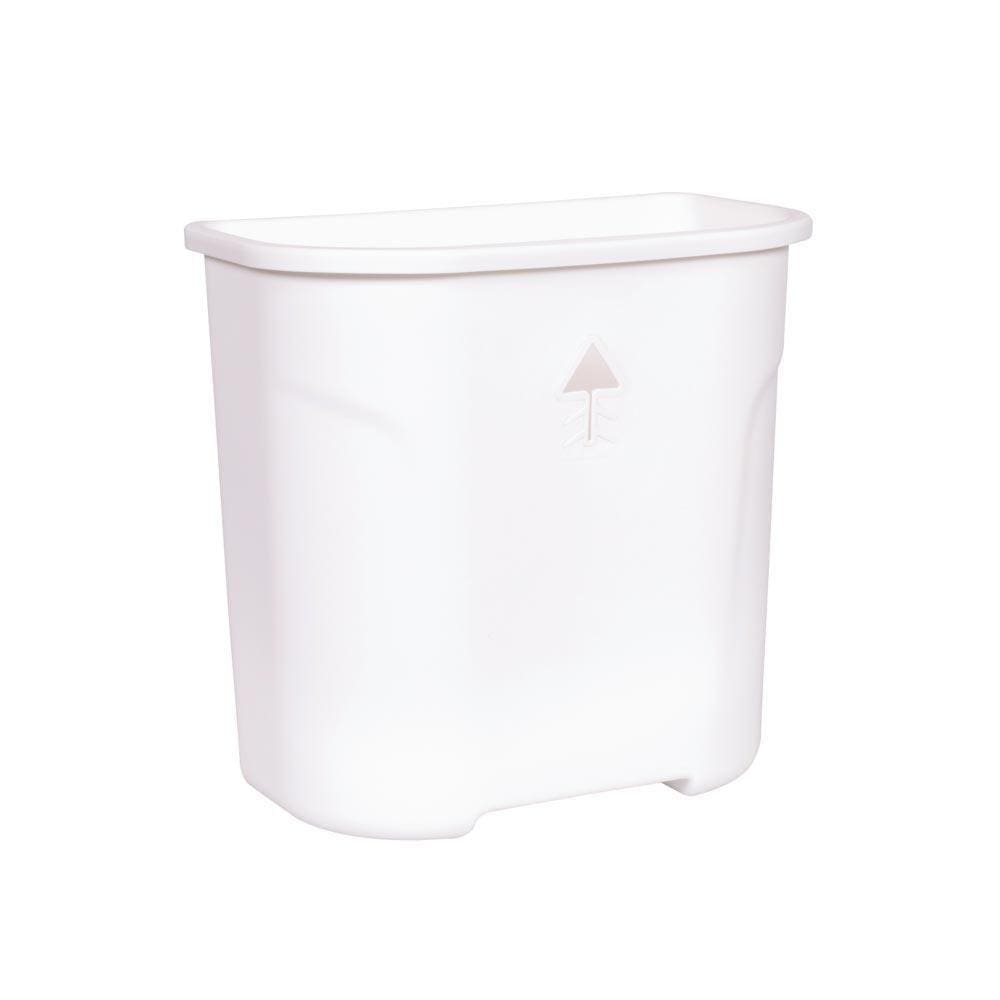 Lixeira Suspensa 8 Litros Branca 26,5X27,5X17Cm 8255 Mor