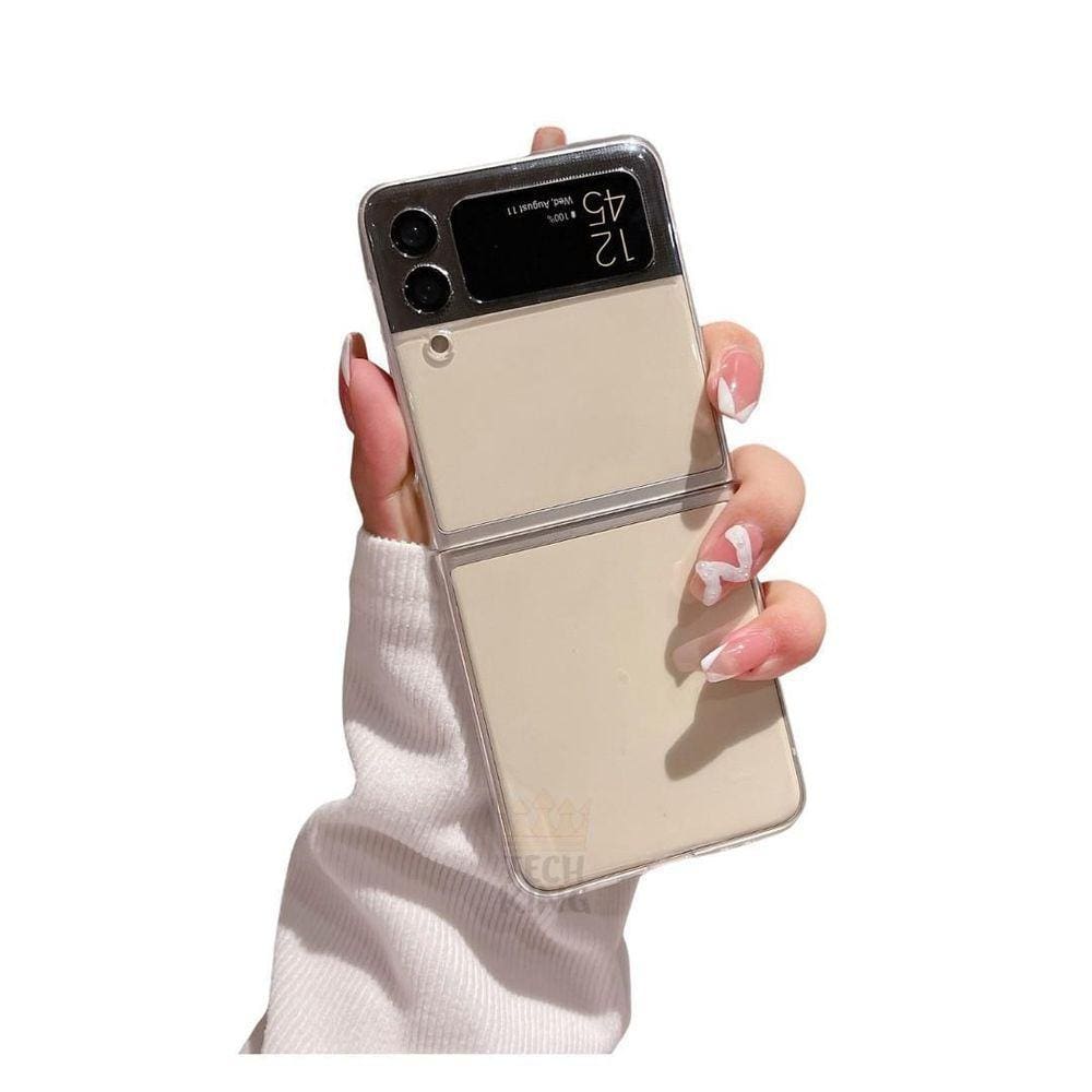 Capinha De Celular Não Amarela Material Rígido Z Flip 4 5G