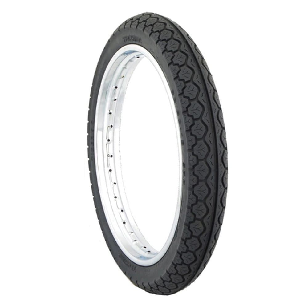 Pneu Aro 14 80/100-14 Technic Tiger 49L Traseiro Com Camara