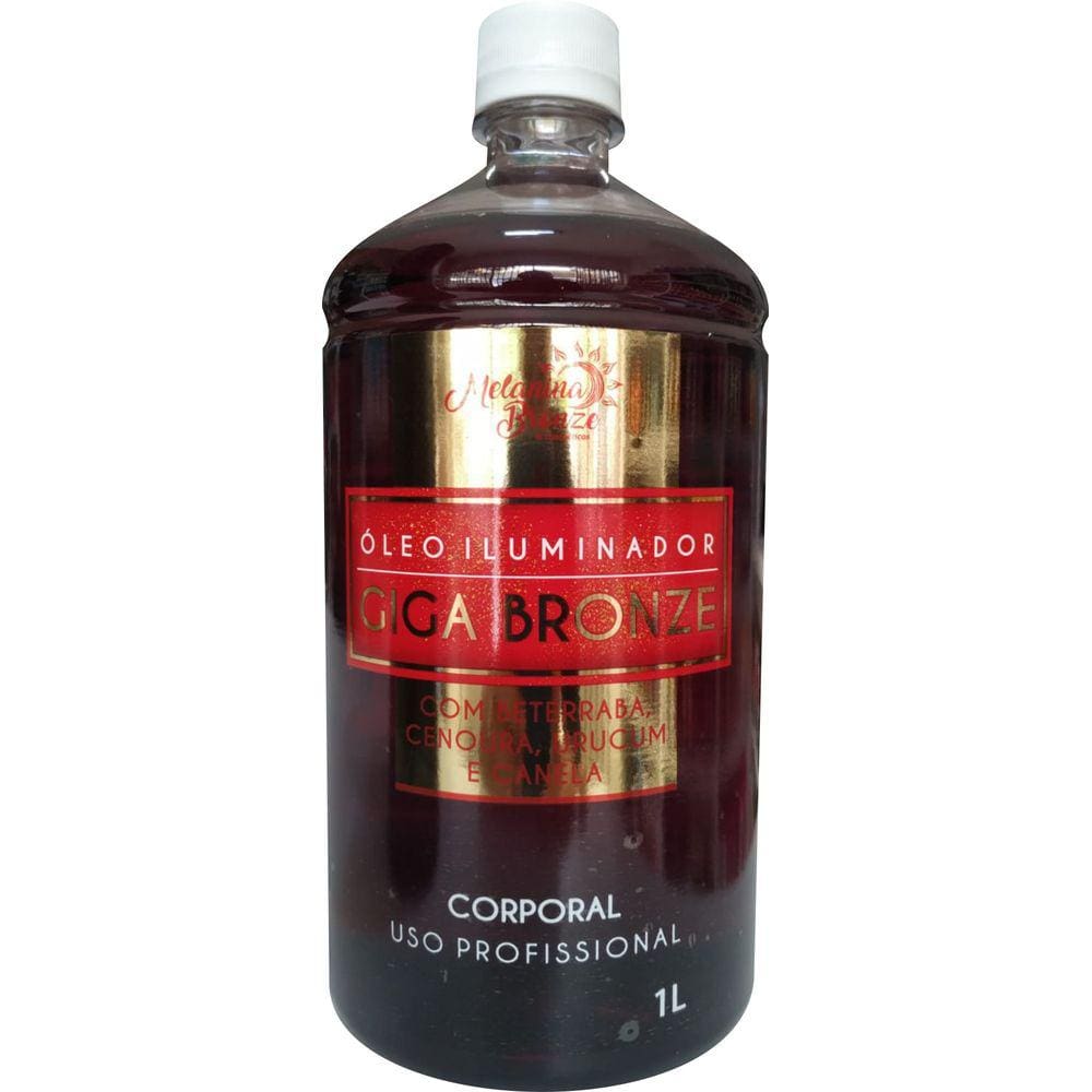 Óleo Iluminador Giga Bronze 1Lt - MELANINA COSMÉTICOS