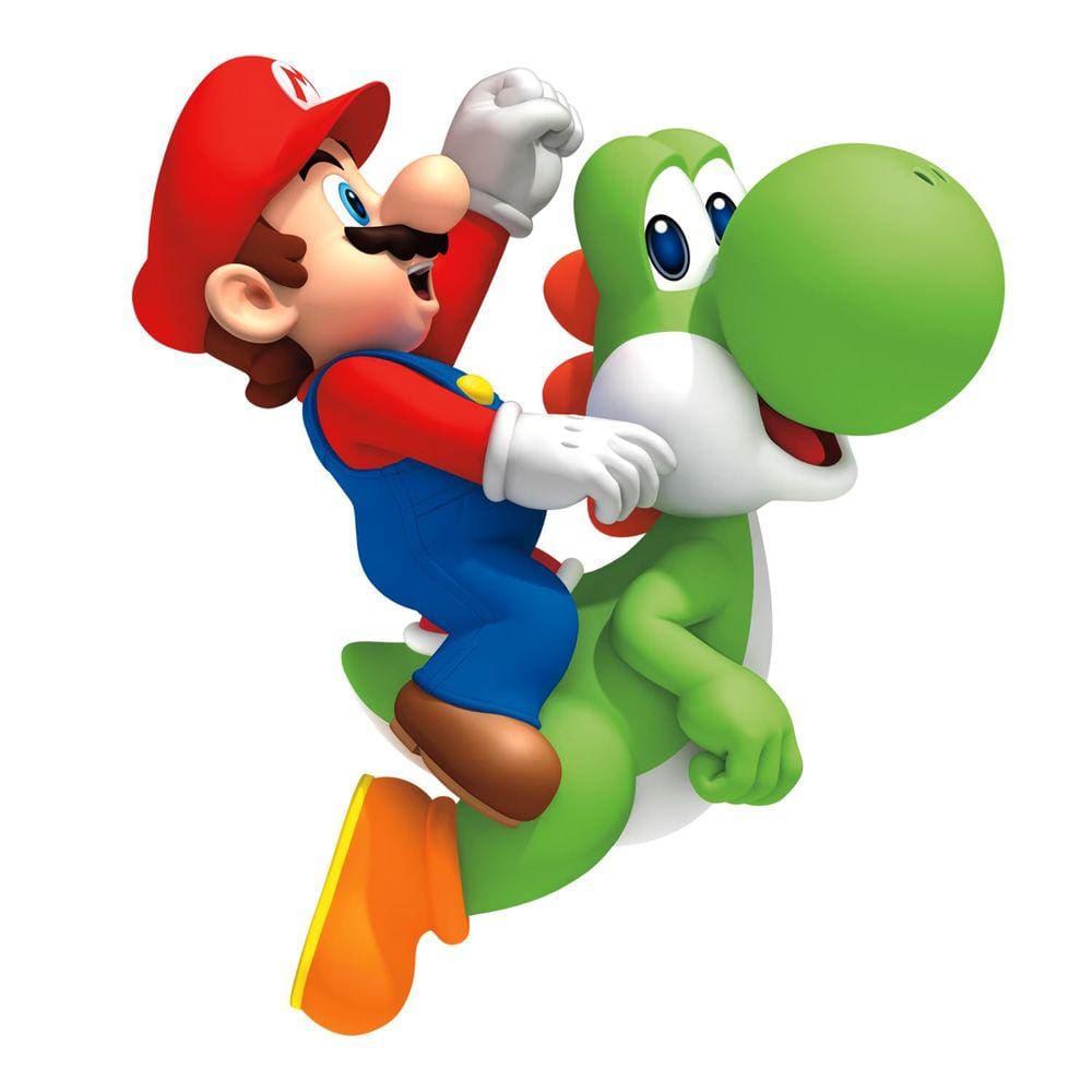 Decalques de parede RoomMates Ninetendo Super Mario Bros Yos