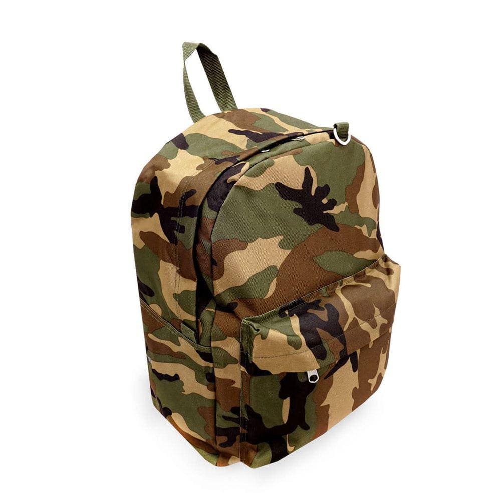 Mochila Everest Classic Woodland Camo, Camuflagem