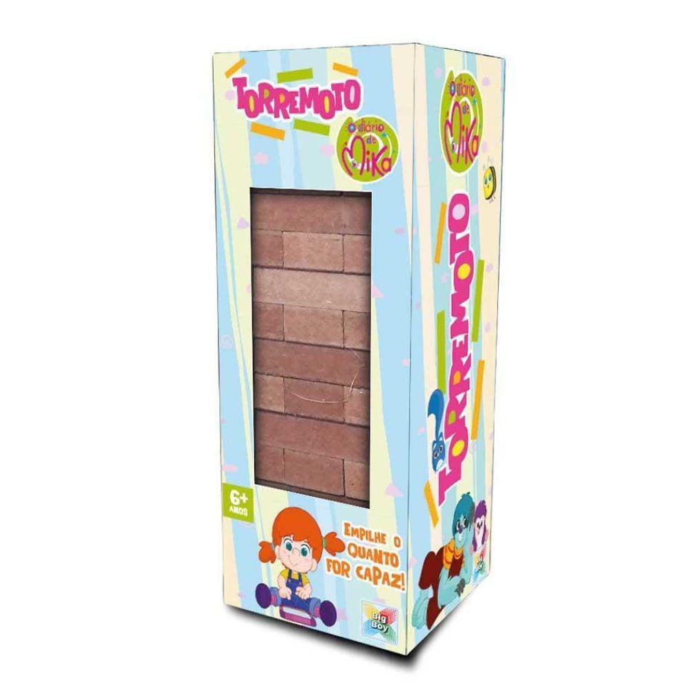 Brinquedo Infantil Educativo Torremoto Diário Da Mika 36