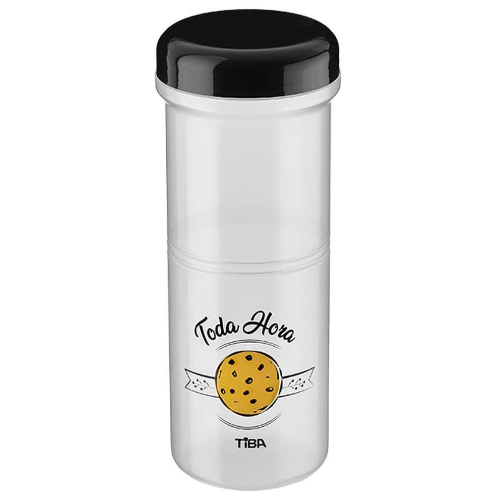 Pote Organizador De Alimentos Multiuso 950 Ml 22X8 Cm Tiba