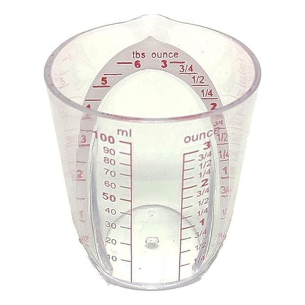 Copo Dosador Medidor Plástico 88Ml Multiuso Para Drinks
