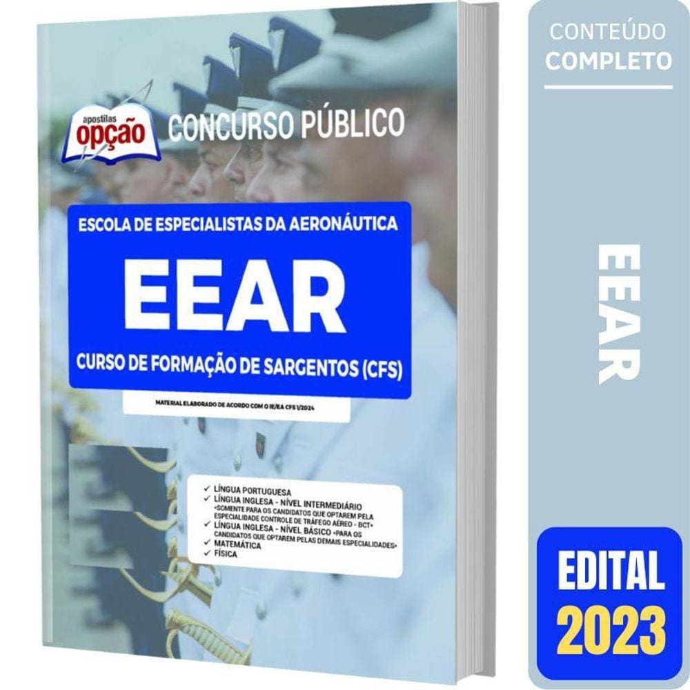 Apostila Eear - Curso De Formação De Sargentos Cfs