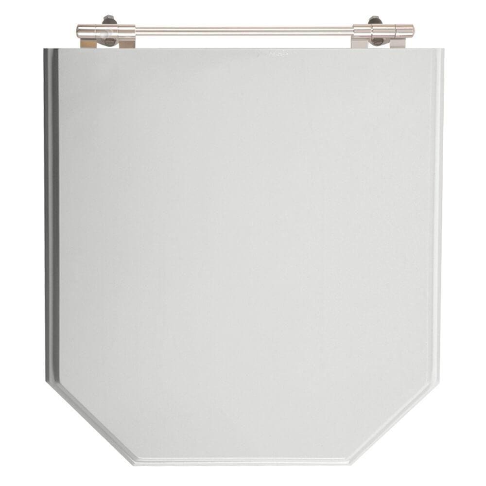 Assento Sanitário Atrium Cinza Platina para vaso Incepa