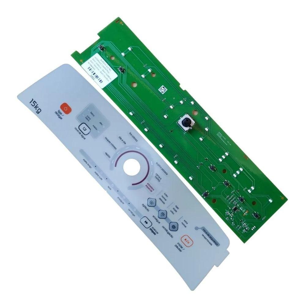 Placa De Interface Halley Lavadora Brastemp Bivolt 110v 220v